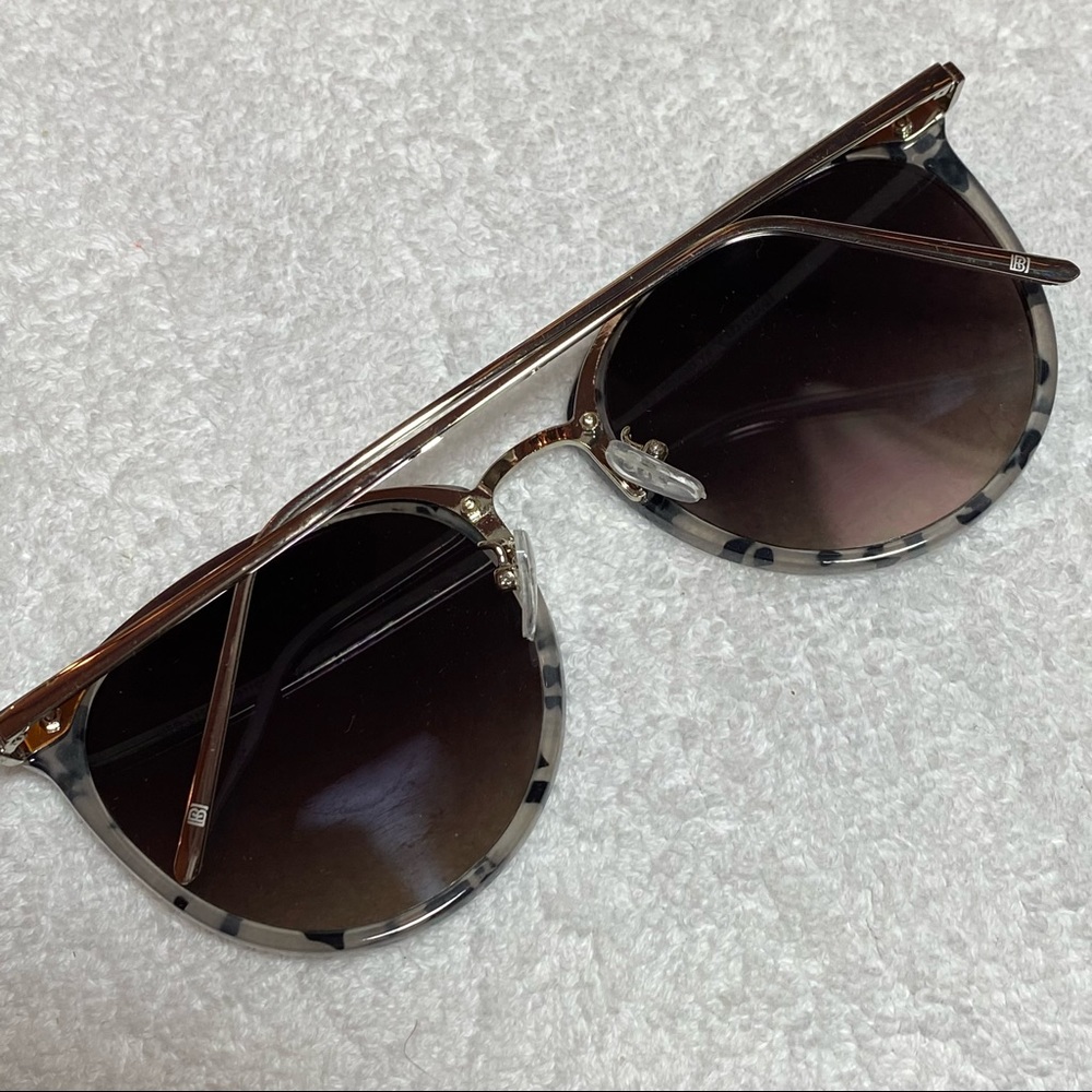 LAUNDRY BY DESIGN Sunglasses NWT women’s  MIRRORED SILVER TONE METAL - Picture 8 of 16